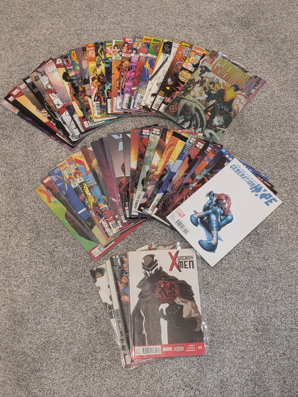 HUGE Marvel Comics Lot (54) No Duplicates Generation X Hope Uncanny X-Men Comic